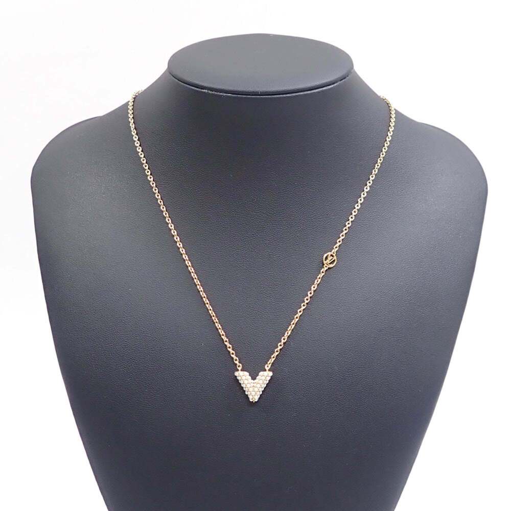 LOUIS VUITTON Gold Pearl Necklace - Picture 8 of 8